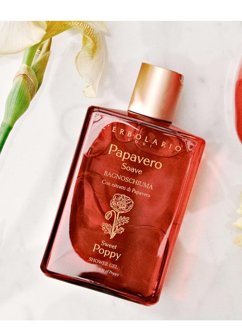 L'Erbolario Sweet Poppy Shower Gel - Nourishes, Moisturizes And Protects The Skin - Refreshing Bath And Shower Foam Provides Gently Effective Cleansing - Softening And Toning Properties - 8.4 Oz - pzsku/ZF003761988ED195A7784Z/45/_/1740371845/7eecbeb0-1cea-41a5-9869-da796260d739