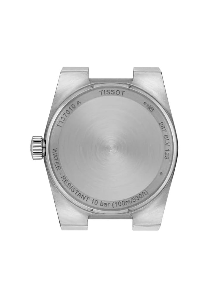 Tissot PRX Quartz 25mm Women's Quartz Watch - Mother Of Pearl Dial, Silver Strap - T1370101111100 - Image 4