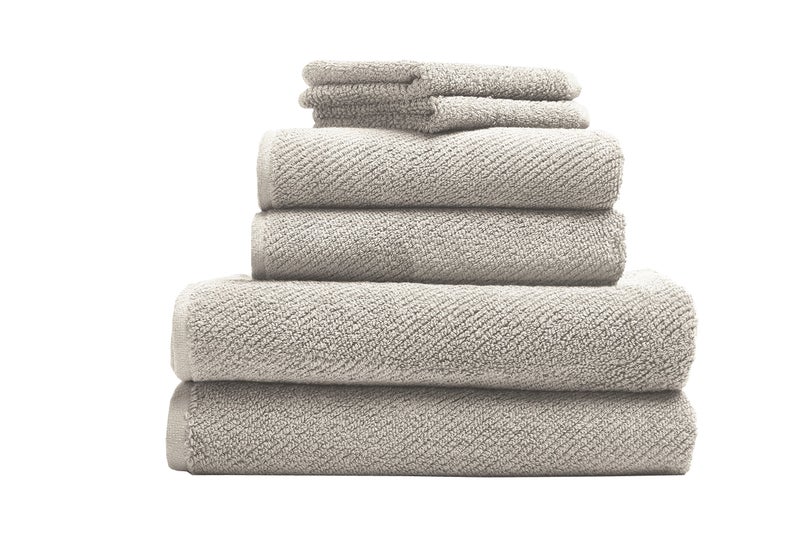 Coyuchi Air Weight Organic Towels 6 Piece Set Undyed
