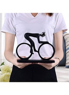 Generic Bicycle Statue Champion Cyclist Sculpture Resin Modern Abstract Art Athlete Bicycler Figurine Home Decoration  - Image 3