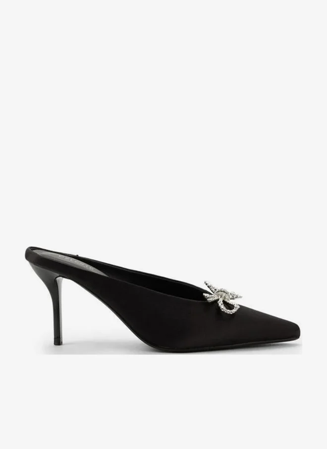 Celeste Women Embellished Pointed Stiletto Heel Mules Ramadan Collections