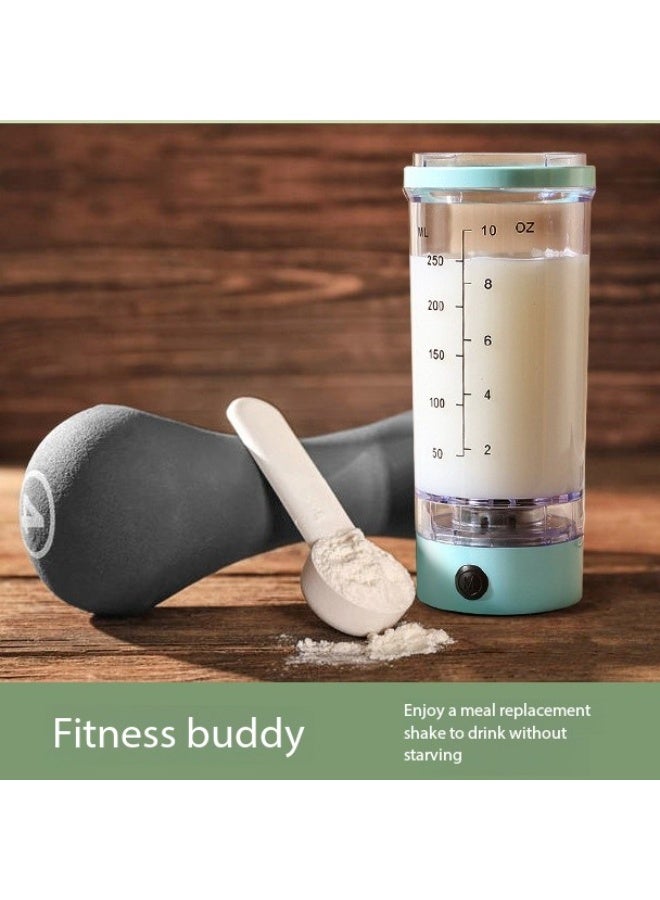 SKT Shiketro 300ML Automatic Blender Rechargeable Milkshake Protein Powder Electric Coffee Cup - Image 1