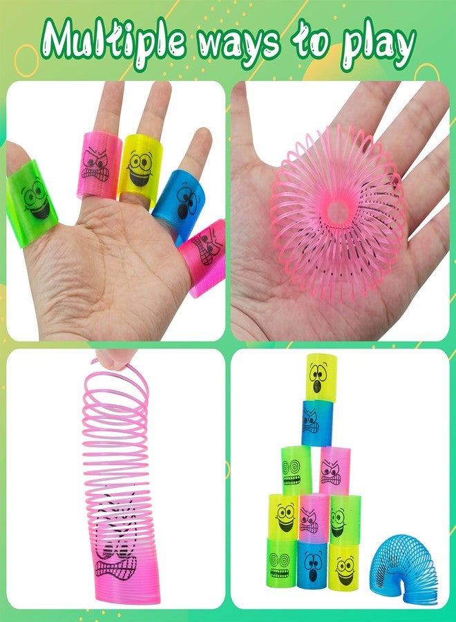 Cocurb 36 Pcs Mini Spring Party Favors for Kids 4 to 8 Birthday Stress Relief Bulk Fidget Goody Bag Stuffers Classroom Prizes Spring Bulk Toys for Kids Prize 4 Bright Colors - Image 3