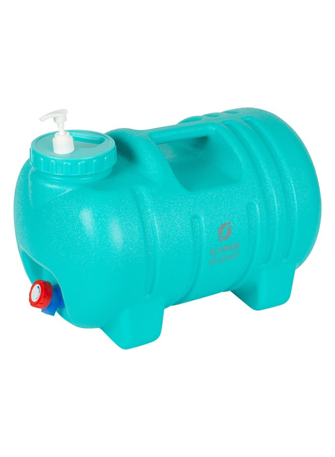 AL SANIDI Plastic Gallon 3*1 Water Gallon turquoise capacity 20 L - Image 1