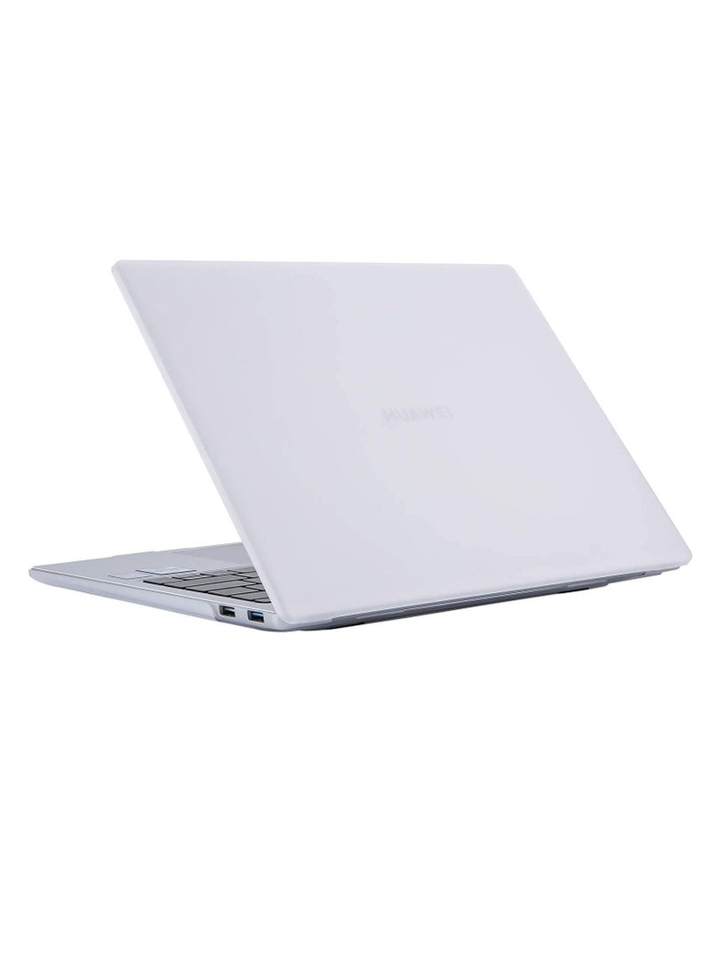 Rubberized Hard Case for Huawei Matebook D14 (2023) 14-Inch , Shockproof, Scratch-Resistant, Anti-Slip Hard Shell, 360° Protective Notebook Sleeve, Laptop Cooling Case, Frosted Clear - Image 3