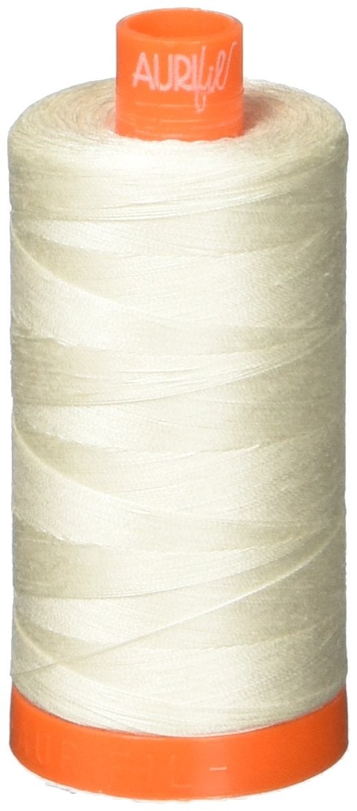AURIFIL USA Aurifil 50wt Cotton 1,422yd-Muslin, 1422 yd, Muslin - Image 2