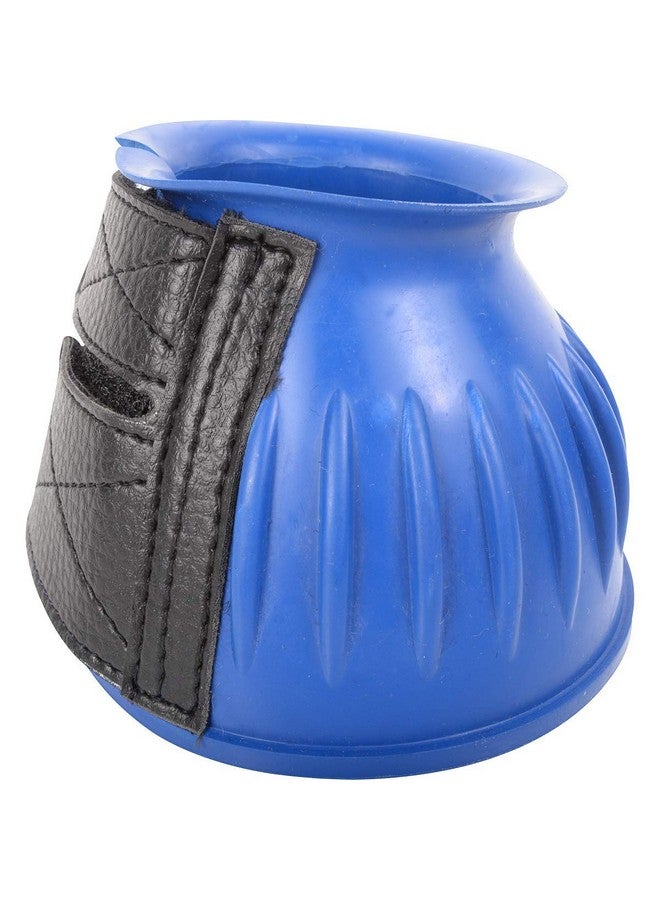 كاشيل حذاء كاشيل من المطاط بتصميم جرس الحصان باللون الأزرق مقاس كبير - Image 3