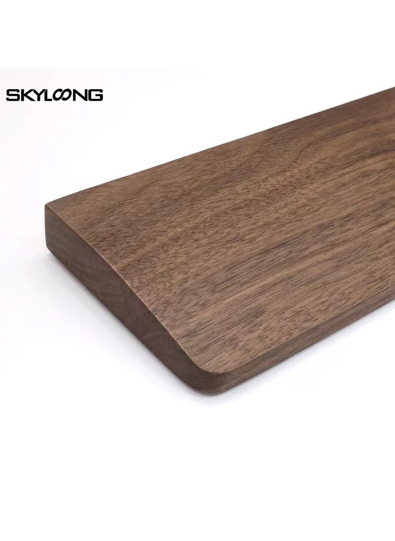 SKYLOONG Walnut Wooden Keyboard Wrist Rest (60%)  - Image 4