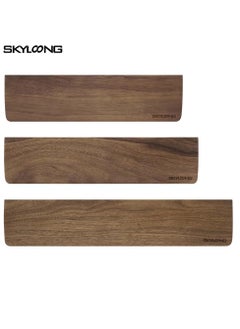 SKYLOONG Walnut Wooden Keyboard Wrist Rest (60%)  - Image 3