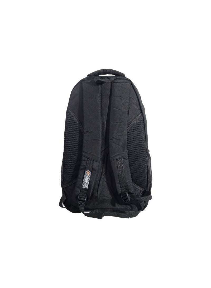 Traveller Backpack 20 Inch, Large Multi-Compartment Travel & Laptop Backpack for School, College, Office & Daily Use, Multiple Zipper Pockets, Spacious Storage, Side Mesh Pockets, Adjustable Shoulder Straps, Durable Black Backpack – TR1050 - Image 4