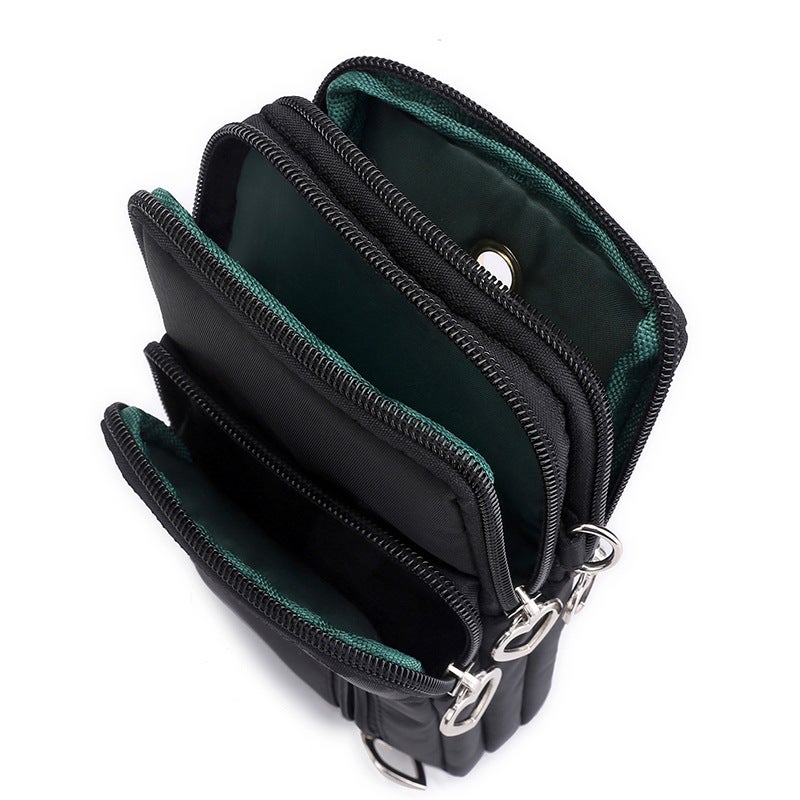 Mobile Phone Bag Women'S Cross-Body Coin Purse Wrist Bag Sports Arm Bag Fabric Cross-Body Bag - Image 5