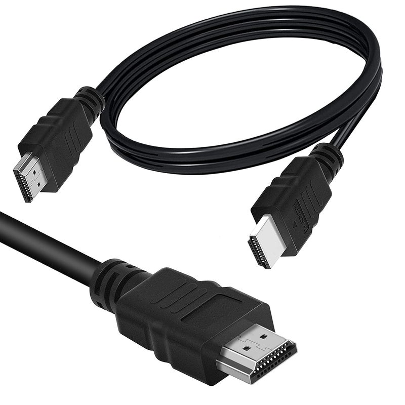 Storite 60cm High Speed HDMI 2.0 Male to Male Cable for LED/LCD TV, PC Monitor, Set-Top Box (Black) - Image 1