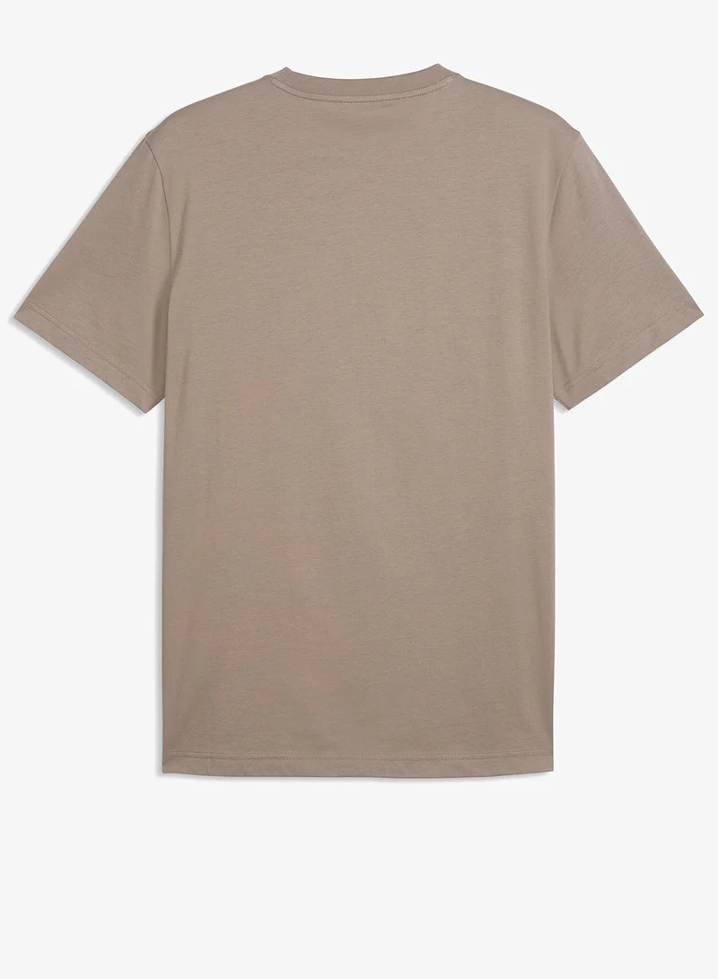 Puma Mouse Gray Graphics Photoprint T-Shirt for Men | Best Price UAE