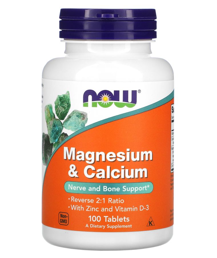 Magnesium & Calcium 100 Tablets