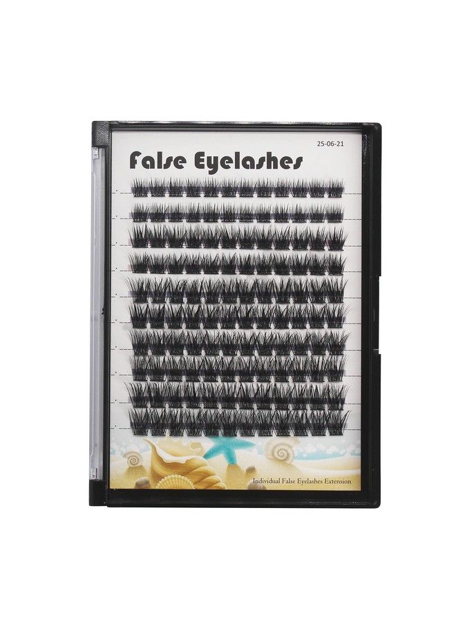 Dedila Large Tray 120 Clusters Mixed 10121416Mm/121416Mm /141618Mm Wide Stem Individual False Eyelashes D Curl Eyelashes Makeup Diy Eye Lashes Extensions (10121416Mm) - Image 2