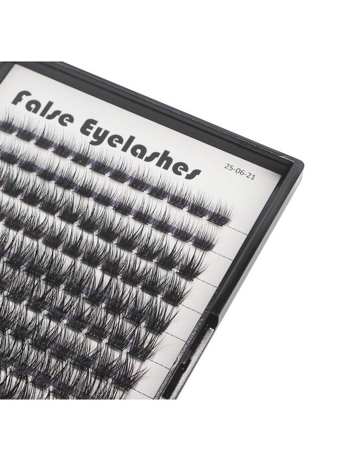 Dedila Large Tray 120 Clusters Mixed 10121416Mm/121416Mm /141618Mm Wide Stem Individual False Eyelashes D Curl Eyelashes Makeup Diy Eye Lashes Extensions (10121416Mm) - Image 4