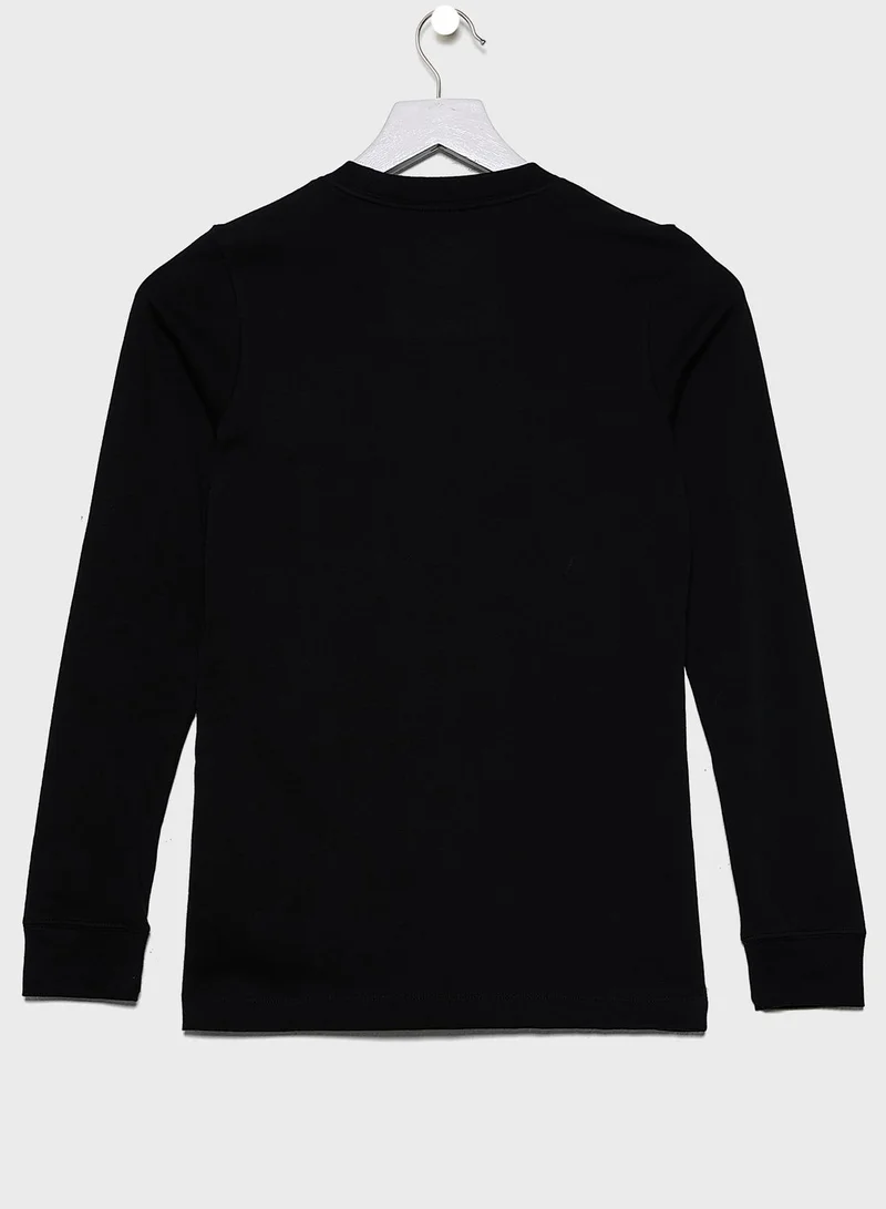 Nike Youth NSW Futura Embroidered  T-Shirt