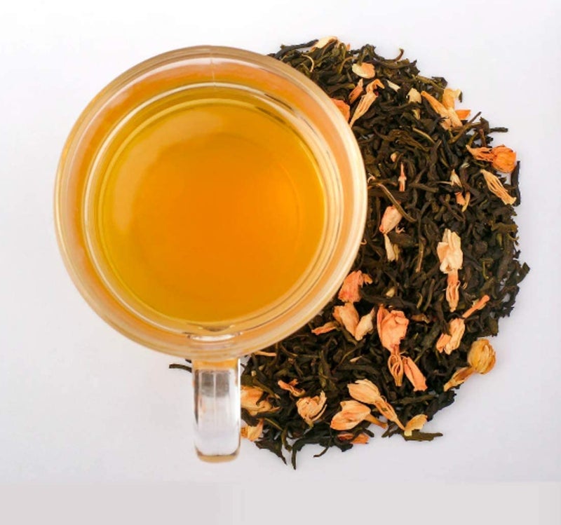 TEACURRY Jasmine Green Tea - 100 Gms Loose Tea | Green Tea for Weight Loss | 100% Natural Jasmine Tea Flowers | Jasmine Tea Infusion with Green Tea - Image 5