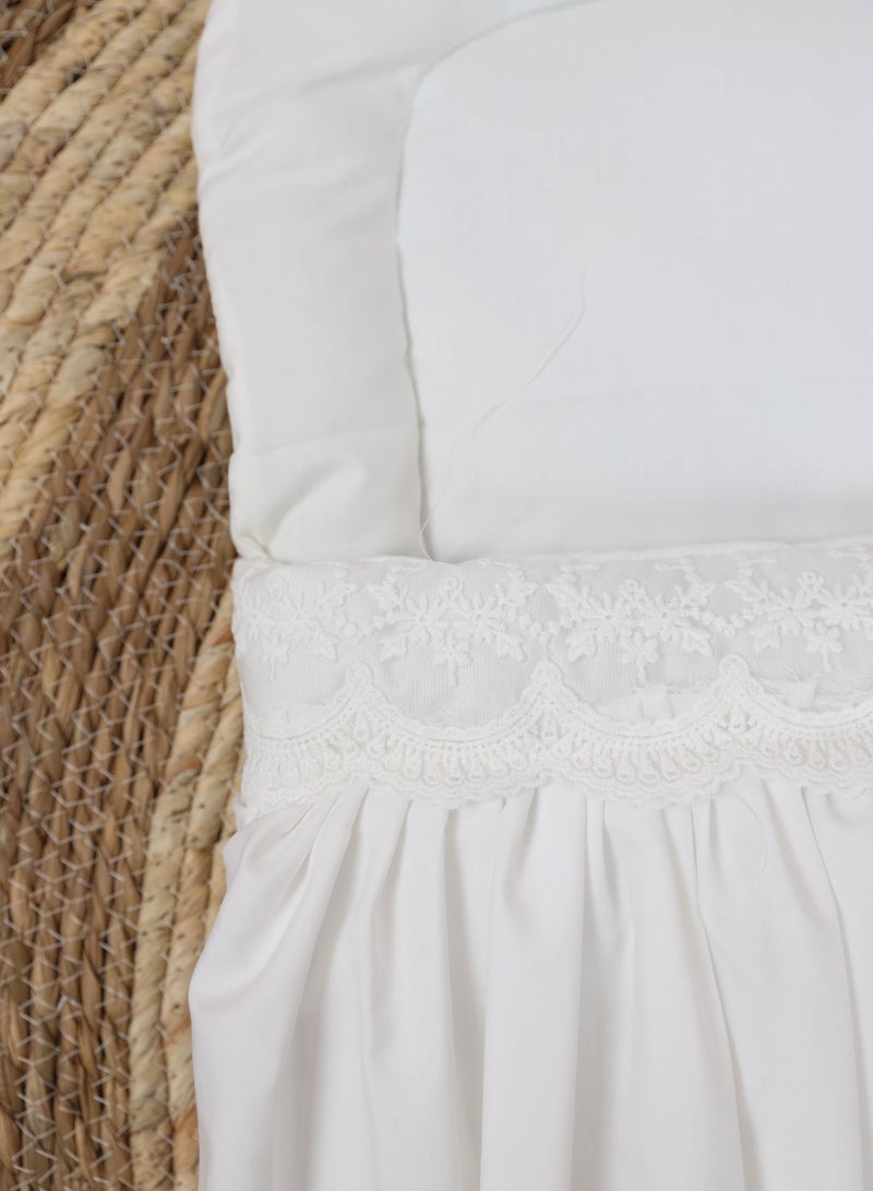 FUN MOMENT Two-Piece Newborn Baby Meds Dressed with Luxurious Lace and Cotton Inside - Image 3