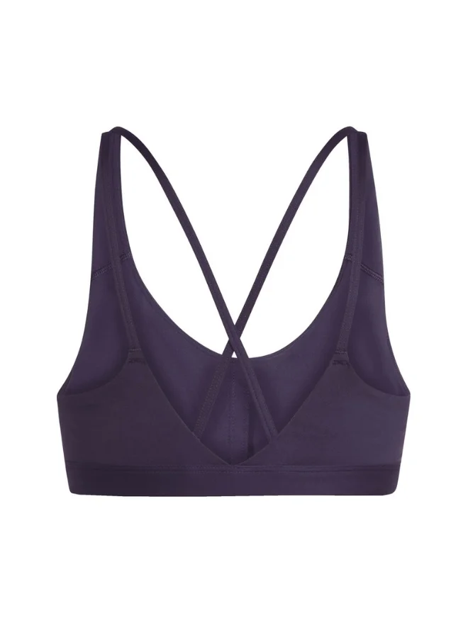 Adidas Adidas All Me Ess Ms W Purple Training Bra For Women