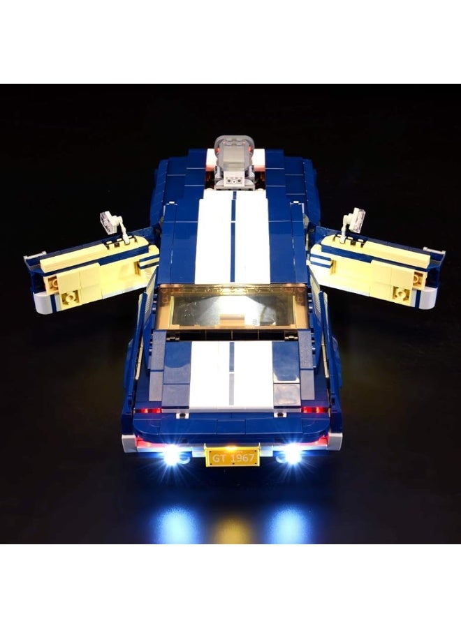 BRIKSMAX BRIKSMAX Led Lighting Kit for Ford Mustang-Compatible with Lego 10265 Building Blocks Model- Not Include The Lego Set  - Image 2