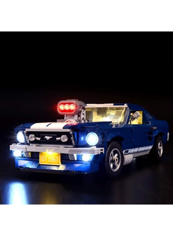 BRIKSMAX BRIKSMAX Led Lighting Kit for Ford Mustang-Compatible with Lego 10265 Building Blocks Model- Not Include The Lego Set  - Image 3