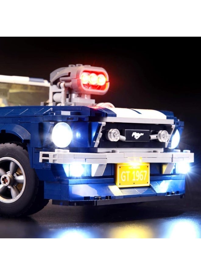 BRIKSMAX BRIKSMAX Led Lighting Kit for Ford Mustang-Compatible with Lego 10265 Building Blocks Model- Not Include The Lego Set  - Image 5