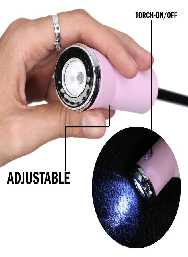 BOXO Automatic Open Close Umbrella Flashlight Handle Umbrella Travel Umbrella - 1 Pcs - Image 3