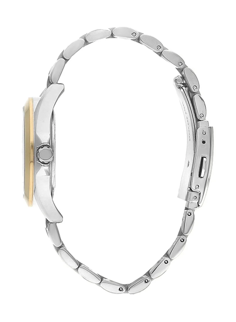 بيفرلي هيلز بولو كلوب Beverly Hills Polo Club Women's VX3J Movement Watch, Multi Function Display and Metal Strap - BP3313X.230, Silver
