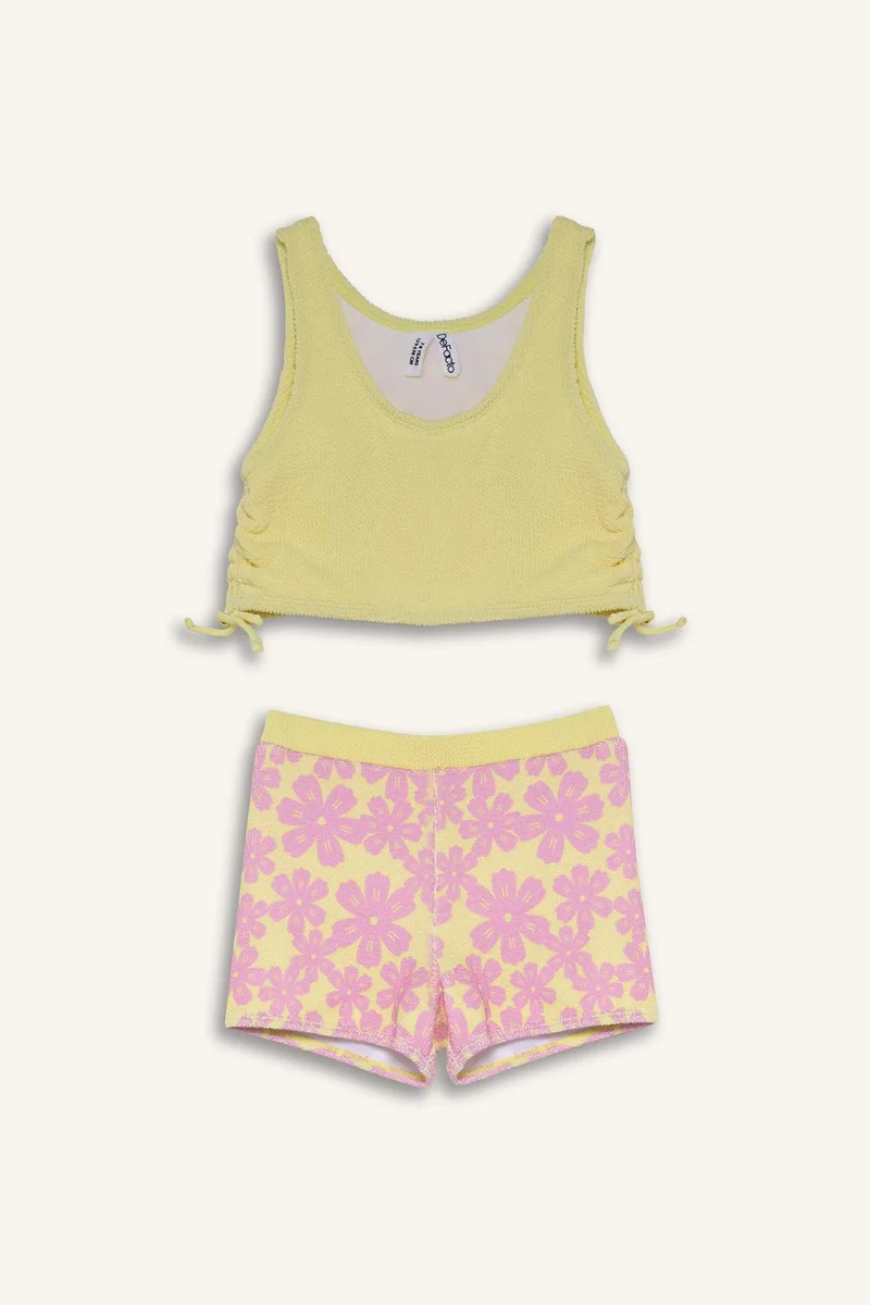 Defacto Girl Floral 2 Piece Bikini Set