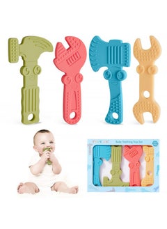 Baby Teething Toys For Babies 06 Months 612 Months Bpa Free Silicone Baby Molar Teether Chew Toys Hammer Wrench Spanner Pliers For Boys Girls Softtextured Easy To Hold & Clean 4 Packs - pzsku/ZF00534E8BB0990F2C8F1Z/45/_/1698906066/5af36da3-6830-4a8b-9b1f-e477d7538049