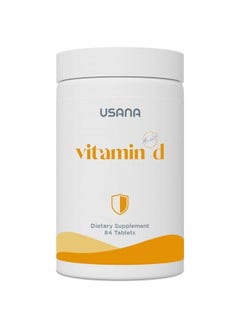 USANA Vitamin D Maximum-Strength 2,000 IU Vitamin D Supplement to Support an Already Healthy Immune System* - 84 Tablets 