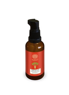 Forest Essentials Forest Essentials Sun Fluid Sunscreen | SPF 50PA ++ | With Natural Zinc & Hyaluronic Acid | No White Cast, Lightweight | With Vitamin C | Protects from UVA/UVB Rays | for Oily, Dry, & Combination Skin  - Image 5