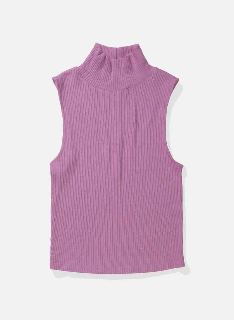امريكان ايجل AE Mock Neck Tank Top