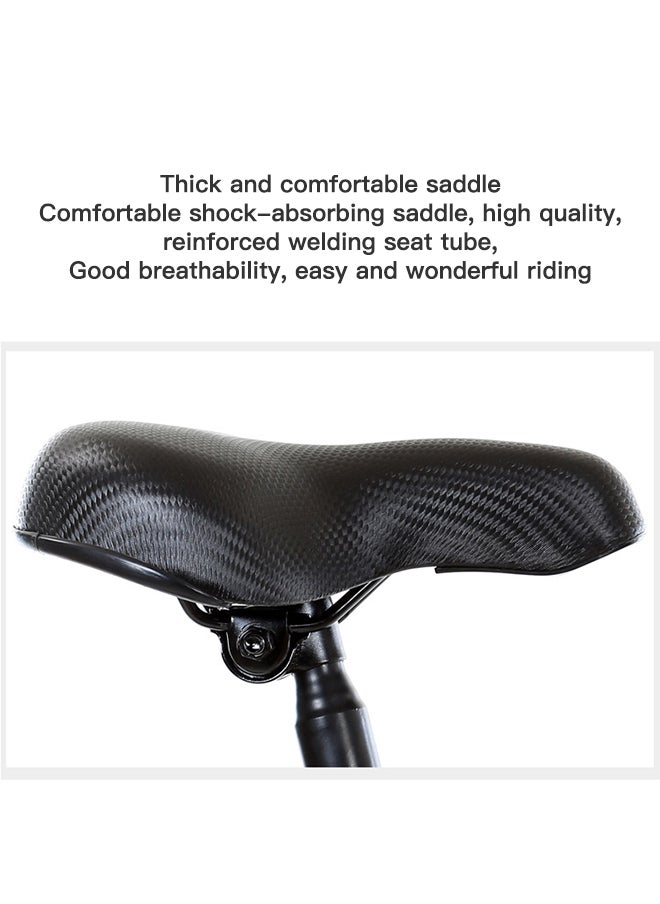 ETG 20 Inch Foldable Bike 20 Inch, Adult Portable City Bicycle, Carbon Steel Bicycle Folding Bicycle, Folding Bike for Men Women Students and Urban Commuters  - Image 4