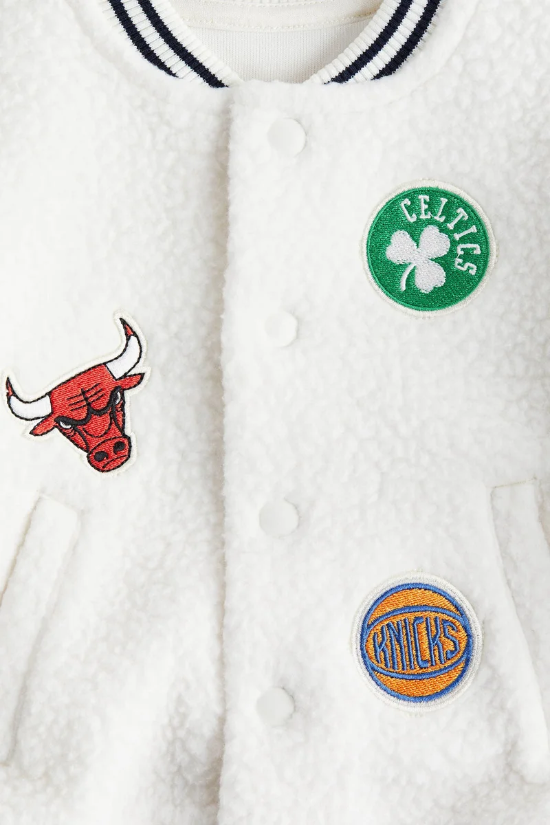 H&M Patch-detail baseball jacket