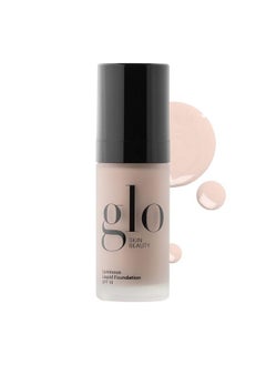 Glo Skin Beauty Glo Skin Beauty Luminous Liquid Foundation with SPF 18 (Alabaster) - Mineral Makeup, Improves Uneven Skin Tone, Smooths & Corrects Imperfections, Sheer to Medium Coverage, Dewy Finish  - Image 1