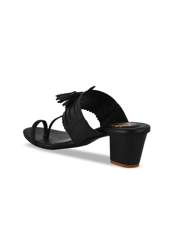شوتوبيا Shoetopia Girls Ethnic Block Sandals
