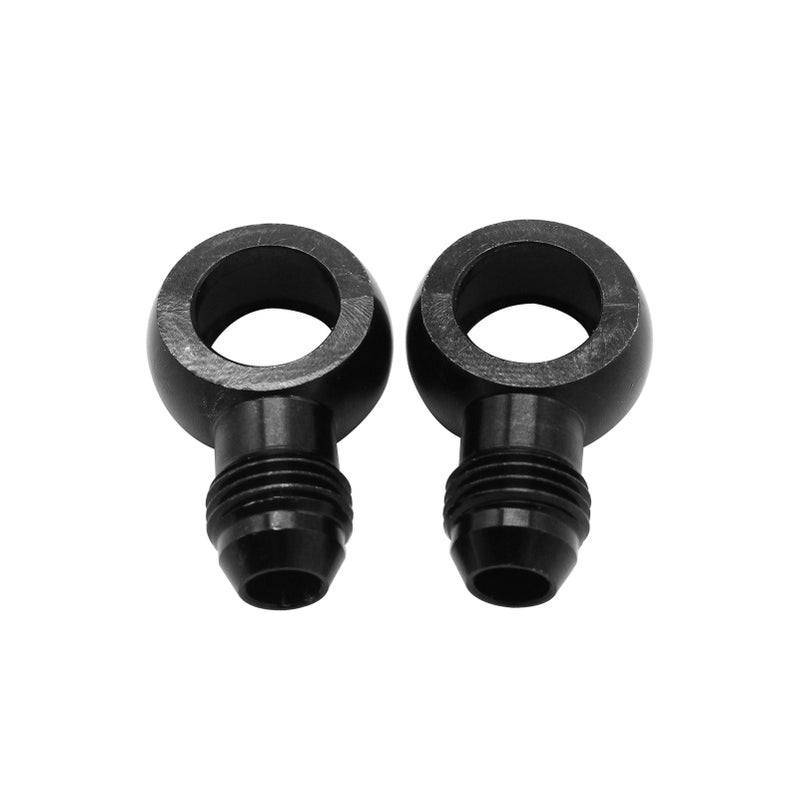 2PCS تركيبات مبرد زيت النقل بزاوية 90 درجة 6AN x 1/4NPSM بديل لـ GM 4L80E نقلات - Image 4