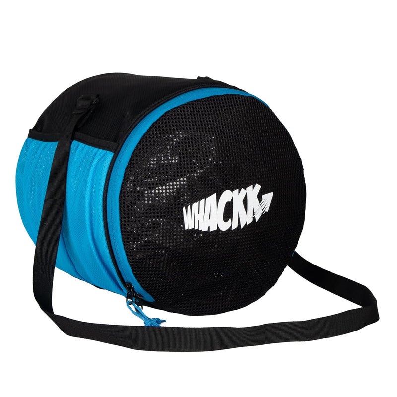WHACKK Kick Soccer Black Blue Football Equipment Bags|Basketball Volleyball Bags |Adjustable Strap Backpack |Ball Bag |Kitbag - Made in India - Image 1