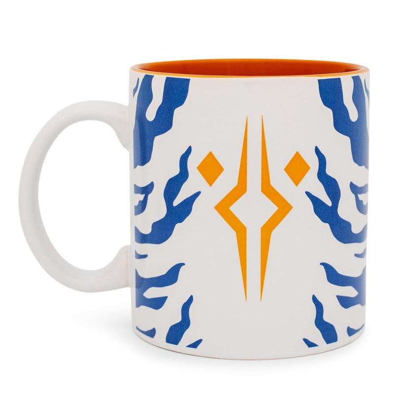 Star Wars Ahsoka Tano Ceramic Mug  Large Coffee Cup For Tea Espresso Cocoa  Holds 20 Ounces