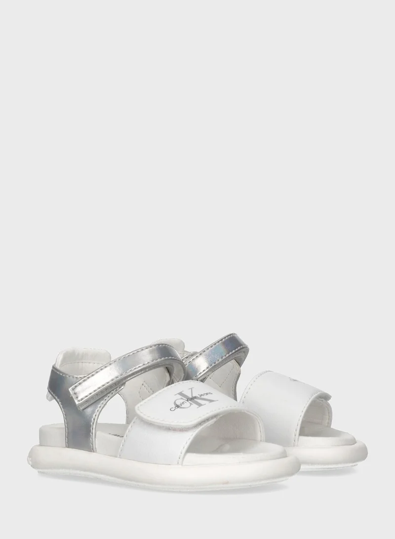 Calvin Klein Jeans Kids Velcro Sandals