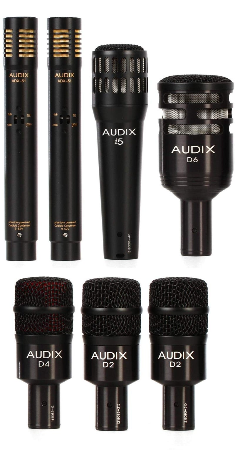 Audix DP7 Drum Mic Package for Live Sound or in the Studio - Image 1