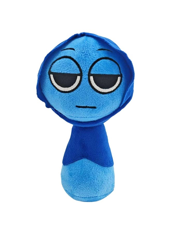 xozgdovg Sprunki Game Character Plush Toy - Wenda Sprunki Cartoon Doll Pillow 