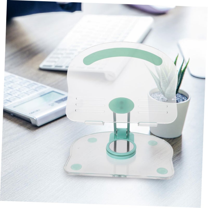 Adjustable Multi Function Desktop Stand Holder For Tablet Phone Office Meeting Library - Image 4