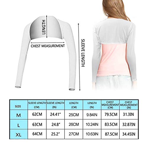 Malarocoby Anti-UV Golf Cooling Shawl Arm Sleeve Sun Protection Breathable & Comfortable for Women Golf & Outdoor Sports - Image 4