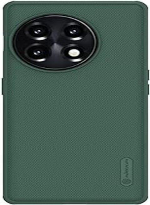 Oneplus 11R Case, Compatible with Nillkin Frosted Shield Oneplus 11R Case Bumper Matte Rugged Case Compatible with Oneplus 11R (Green)