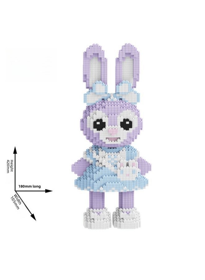 Chaulson Star Dai Rabbit Building Blocks Difficult Assembled Toys Puzzle Ornaments Gifts For Boys And Girls