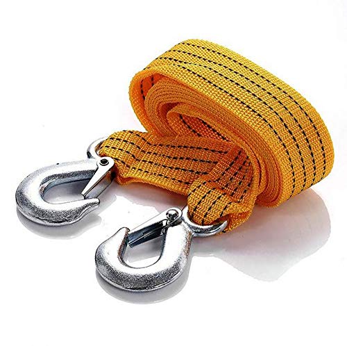 Auto Pearl Car Auto Towing Tow Cable Rope Heavy Duty 3 Ton 2.65Mtr for - Toyota Innova Crysta 2016 - Image 2