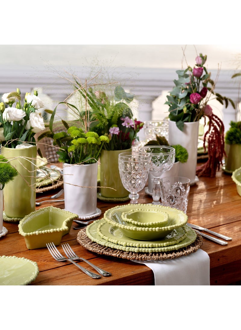 Baci milano Green Melamine Deep Plate 21.5 Cm  - Image 2